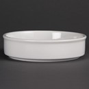 Plats empilables en porcelaine blanche Olympia 134mm